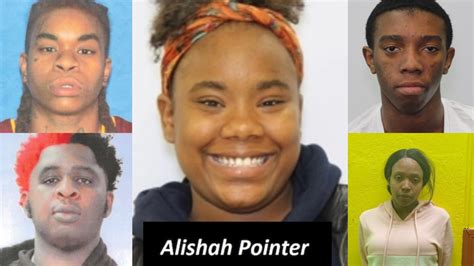 EAST CLEVELAND, Ohio Six people have been indicted for the death of 21-year-old Alishah Pointer, the woman who authorities say was . . Alishah pointer